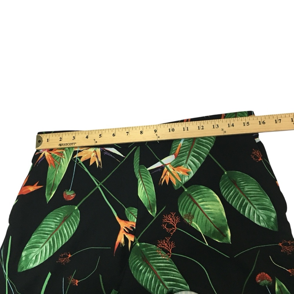 Cynthia Rowley (31x25) Tropical Print Cropped Pants - Women’s 10 - Picture 2 of 12
